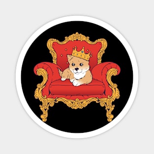 Dog King Magnet